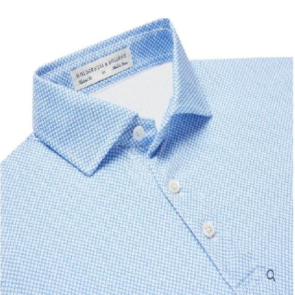 Holderness & Bourne White & Windsor Short Sleeve Collared Polo Shirt Size S - Picture 9 of 9